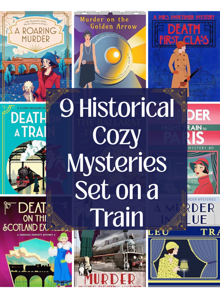 9 Historical Cozy Mysteries Set on a Train